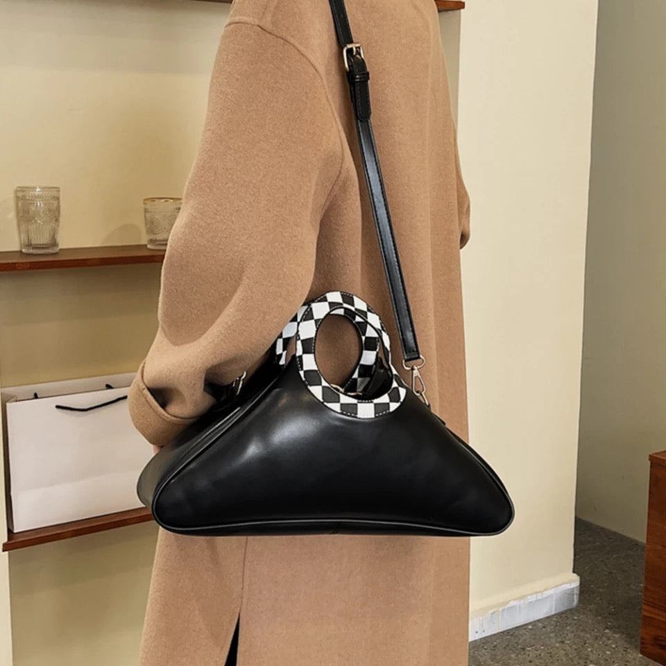Fashion Cow Leopard Crossbody Shoulder Bag