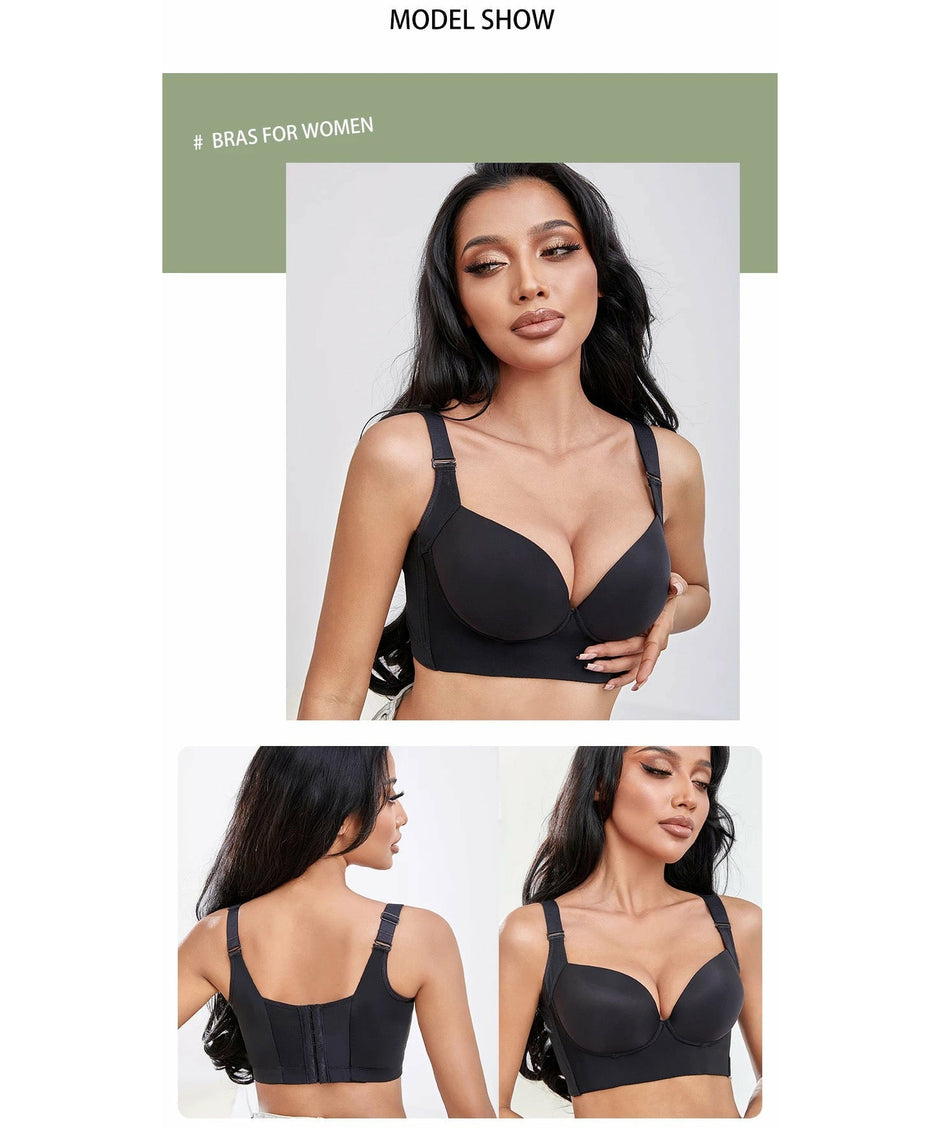 Push-up bras with full back coverage main image 1