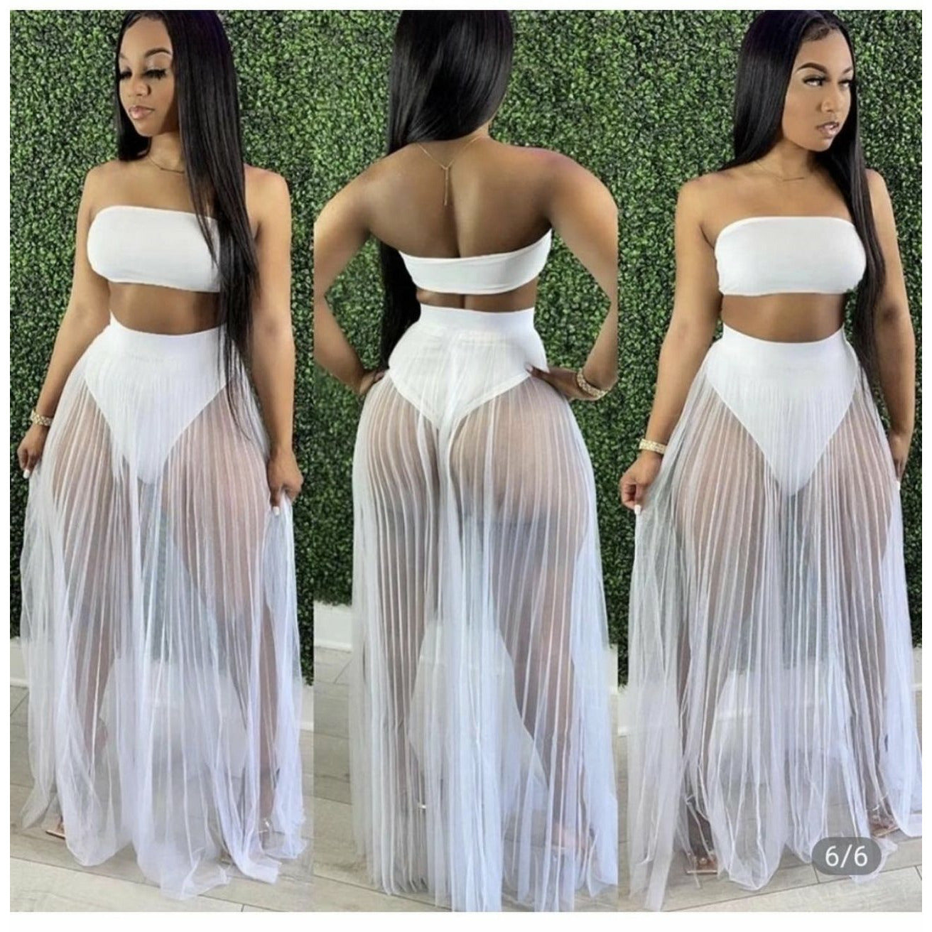 Sexy Mesh See Through Matching Sets