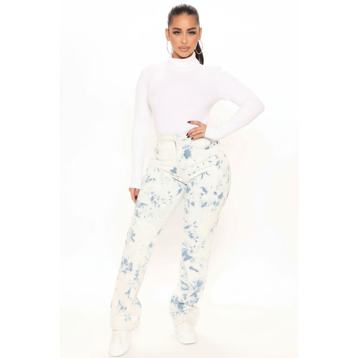 Straight Leg Boyfriend Jeans