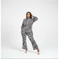 Zebra Print Casual Set
