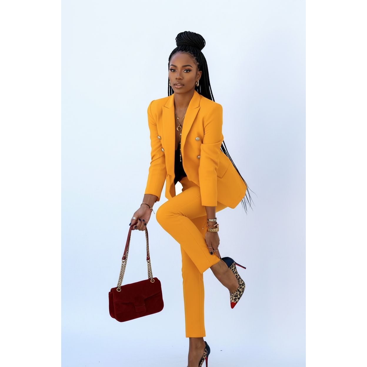 Formal  Suits Blazer And Pants Set