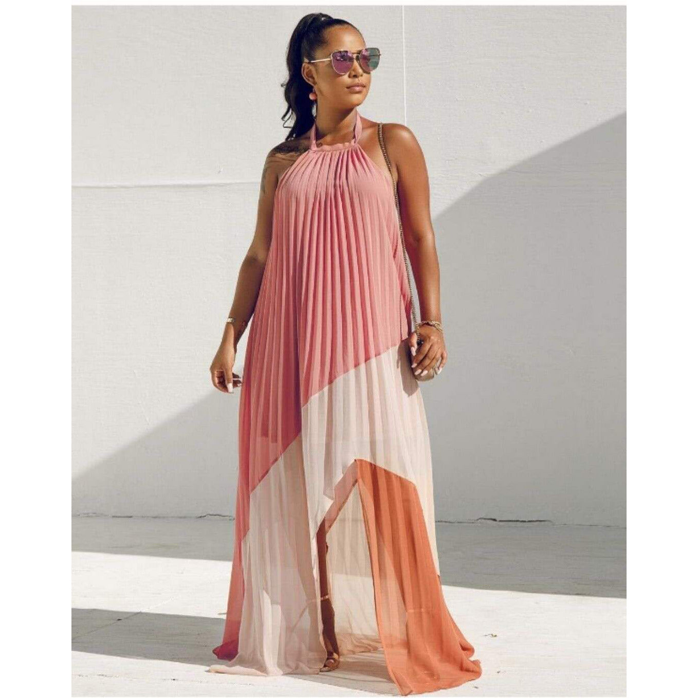 Off Shoulder Maxi Dress