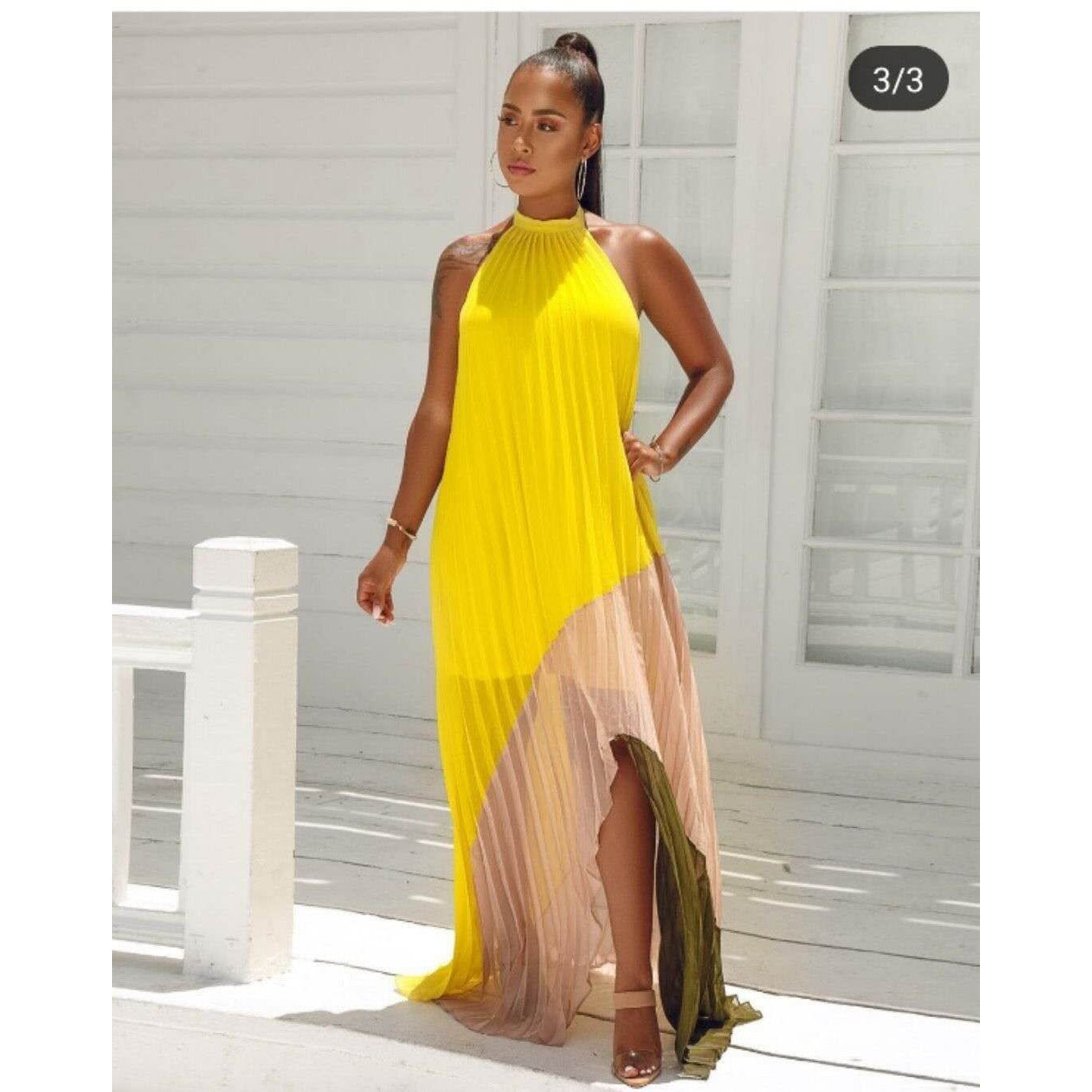 Off Shoulder Maxi Dress