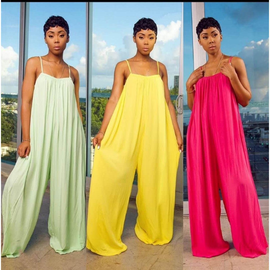 Sleeveless Harem Jumpsuit 