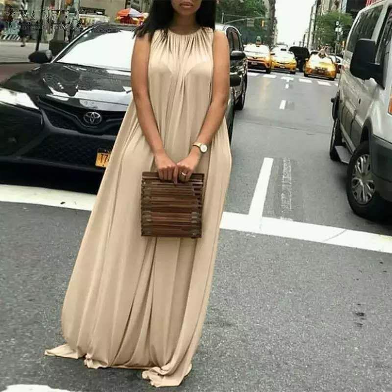 Sleeveless Maxi Dress – YELLOW SUB TRADING