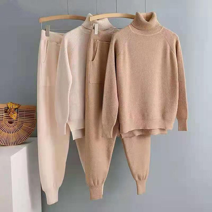 Turtleneck Sweater Set