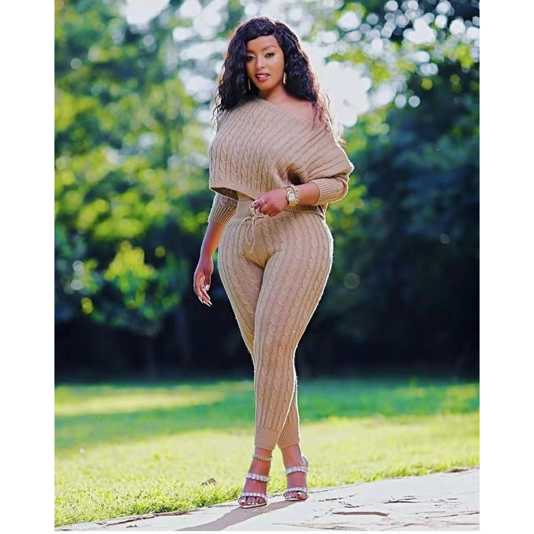 KNITTED 2 PIECES SET