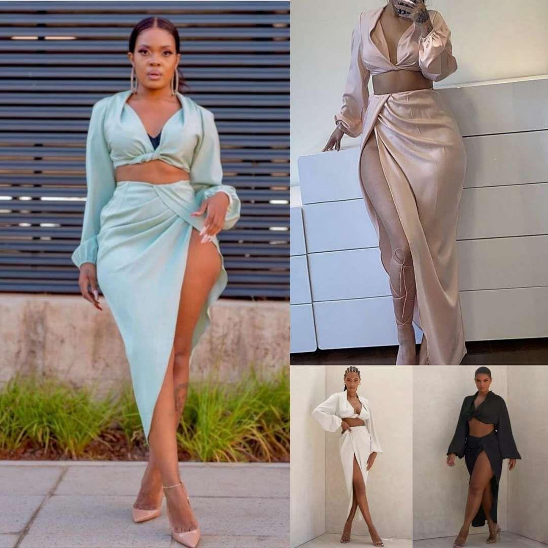 Satin Twin Set