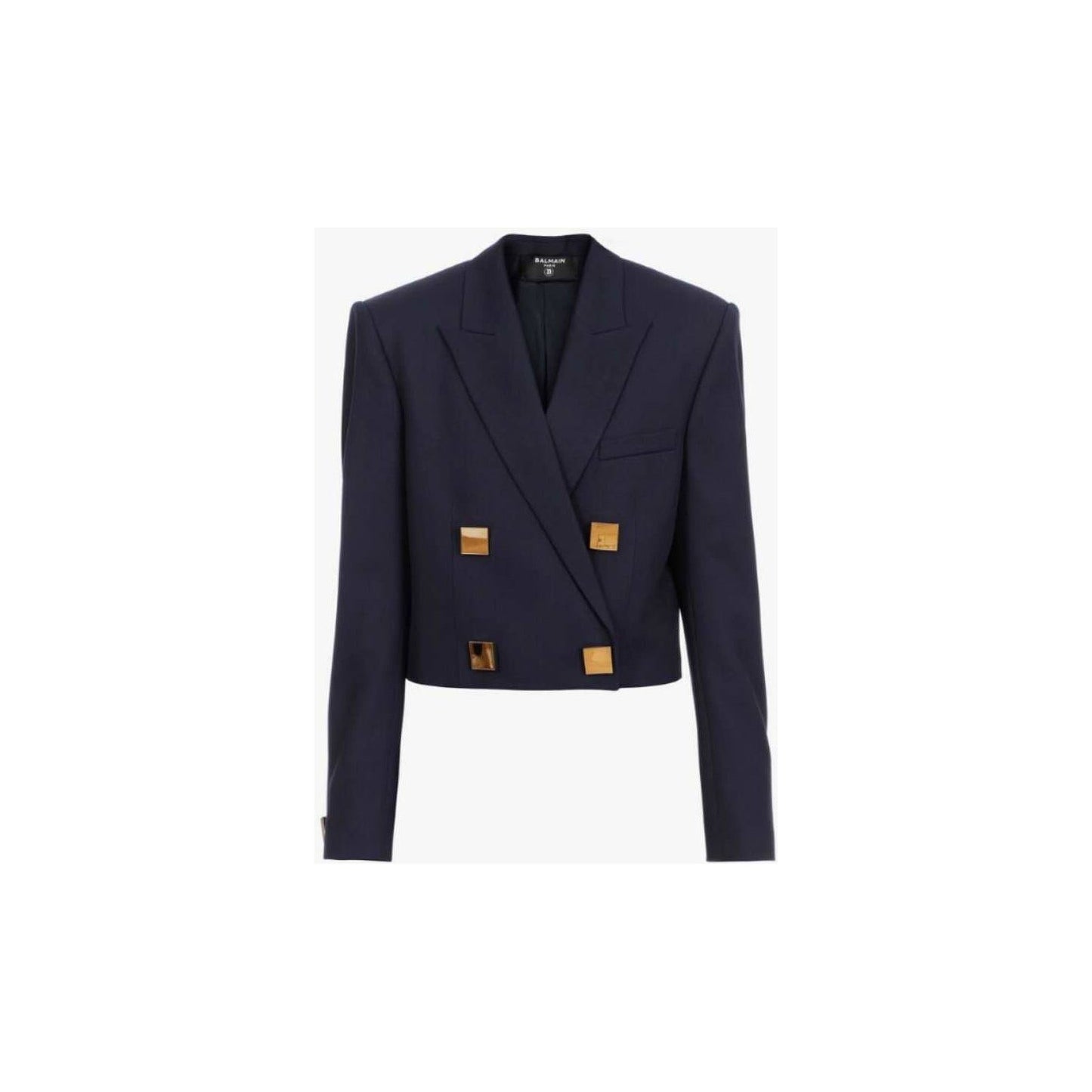 Double Breasted Short Blazer