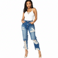 Sexy Ripped Denim Jean